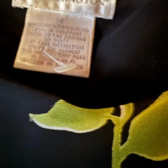 Worthington Floral Long Sleeve Dress Two Piece Set - Picture 5 of 12